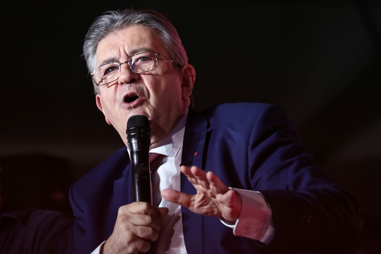 Jean-Luc Melenchon (LFI) à la fête de l'Humanité, qui s'est tenue à Plessis-Pate (sud de Paris),le 11 septembre 2026