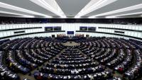 L'assemblée du Parlement européen de Strasbourg, le 23 octobre 2024