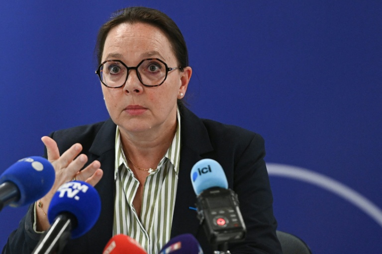 La procureure de Nîmes Cécile Gensac à Nîmes le 2 mai 2025