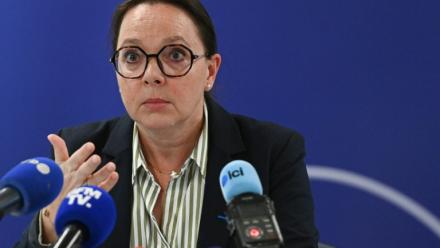 La procureure de Nîmes Cécile Gensac à Nîmes le 2 mai 2025