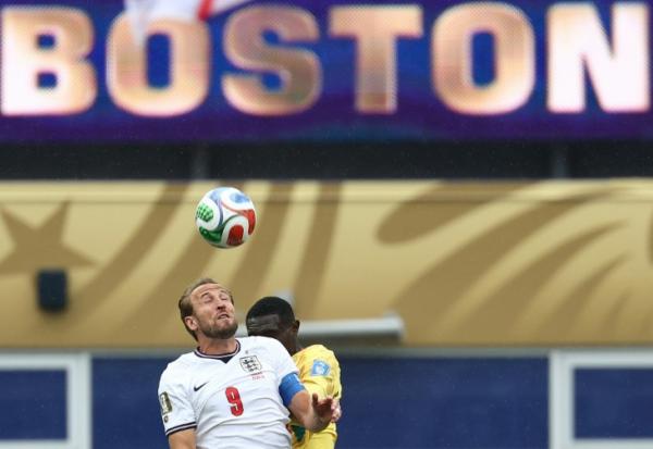 Harry Kane lors du match de l'Angleterre contre le Ghana en phase de groupes du Mondial, le 23 juin 2026 à Boston