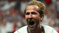 L'attaquant et capitaine anglais Harry Kane après son doublé qui qualifie pour les 8e de finale du Mondial l'Angleterre contre la RD Congo (2-1), le 1er juillet 2026 à Atlanta.