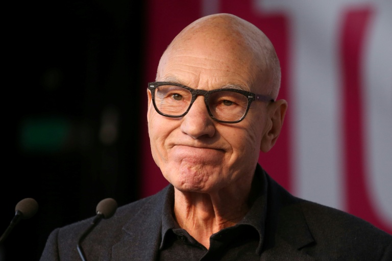 Patrick Stewart à Londres le 19 octobre 2019