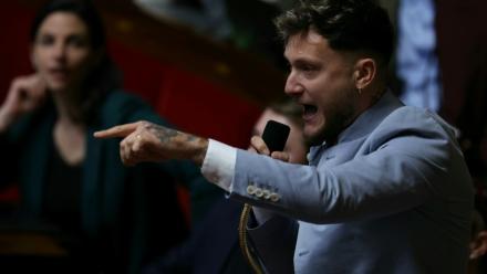 Le député LFI Raphaël Arnault à l'Assemblée nationale le 22 janvier 2026.