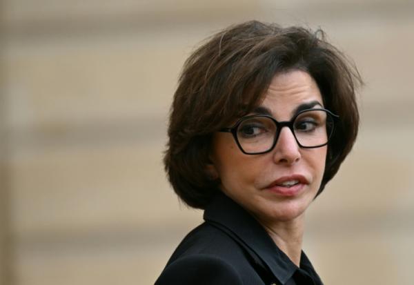 La ministre de la Culture et candidate LR à la mairie de Paris, Rachida Dati, quitte l'Elysée le 11 février 2026 à Paris