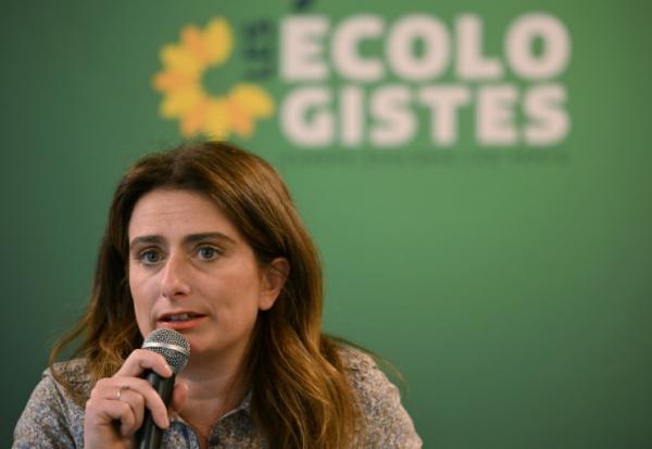 La secrétaire nationale des Ecologistes, Marine Tondelier, le 19 janvier 2026 à Paris