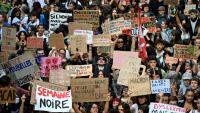 Manifestation de lycénes à Marseille, le 8 octobre 2026