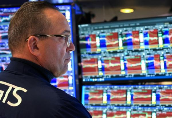 Un opérateur à la Bourse de New York le 20 avril 2026