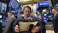 Des opérateurs à la Bourse de New York le 20 avril 2026.