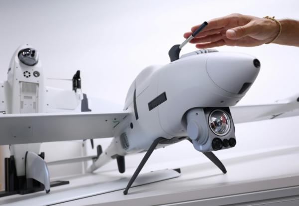 Un drone de la start-up Quantum Systems à Gilching, août 2026