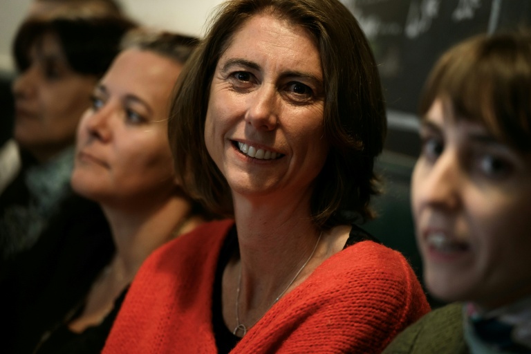 Laurence Ruffin, membre du parti Les Ecologistes, annonce sa candidature aux municipales de 2026 à Grenoble, à la tête d'une liste d'Union de la gauche écologiste et citoyenne, le 25 septembre 2025