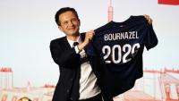 Pierre-Yves Bournazel lors du lancement de sa campagne pour les élections municipales à Paris, le 3 juin 2025 à Paris