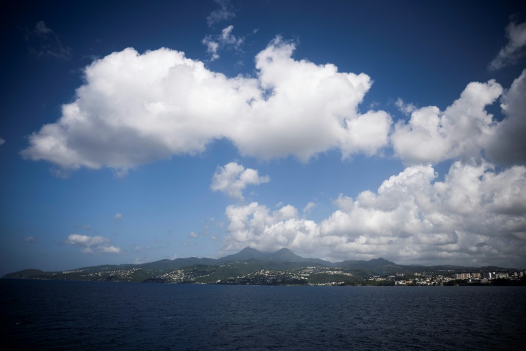 Vue de Fort-de-France, en Martinique, le 13 novembre 2024