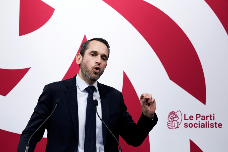 Le secrétaire général du PS Pierre Jouvet le 26 janvier 2026 à Paris