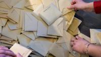 DéDépouillement des bulletins de vote lors du 2e tour des municipales à Schiltigheim, le 22 mars 2026 dans le Bas-Rhin