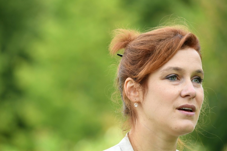 La maire écologiste de Poitiers Léonore Moncond'huy le 19 août 2021 à Poitiers