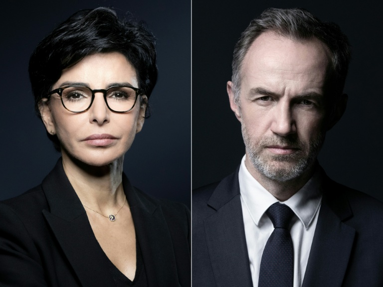 Combinaison d'images réalisée le 16 février 2026 des candidats à la mairie de Paris, Rachida Dati et Emmanuel Grégoire