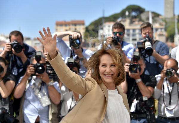 L'actrice française Nathalie Baye, le 19 mai 2016 à Cannes 