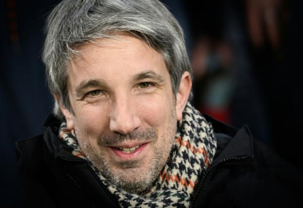 L'humoriste Guillaume Meurice assiste à un match de football au stade Roazhon Park à Rennes (Ille-et-Vilaine), le 5 mars 2023