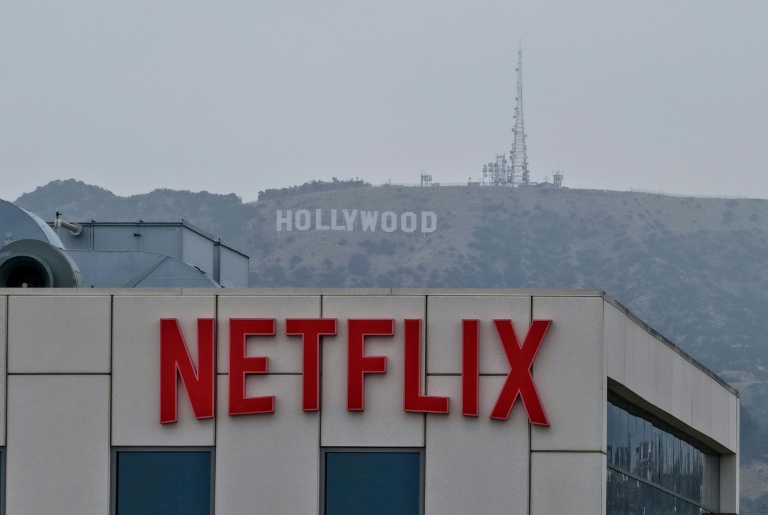 Siège de Netflix le 12 mai 2026 à Los Angeles, en Californie.