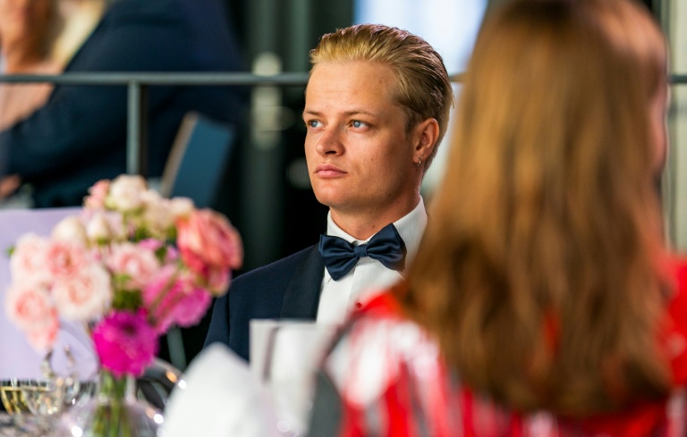 Marius Borg Høiby, le fils de la princesse héritière de Norvège Mette-Marit, le 16 juin 2022 à Oslo