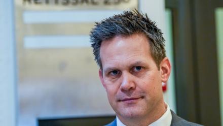 Le procureur norvégien Sturla Henriksbø à Oslo en Norvège le 2 février 2026