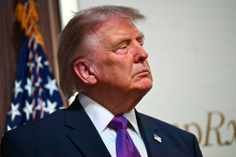 Le président américain Donald Trump, le 18 mai 2026 à Washington