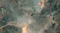 Image satellite fournie par Maxar Technologies le 1er juillet 2025 montrant le site nucléaire iranien de  Fordo, au sud de Téhéran, visé par des frappes américaines le 22 juin