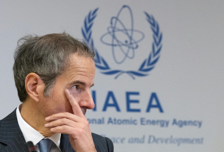 Le directeur général de l'AIEA Rafael Grossi, à Vienne le 23 juin 2025