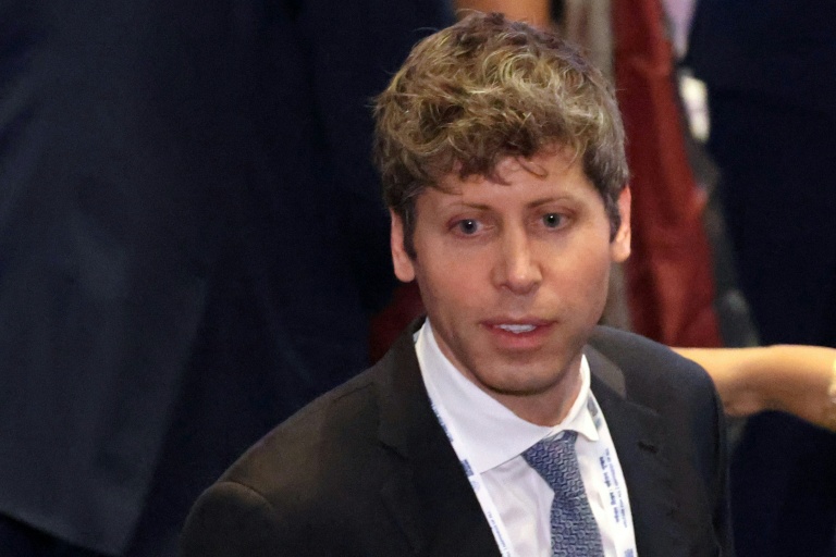 Sam Altman, patron d'OpenAI, lors du Sommet sur l'impact de l'IA, le 19 février 2026 à New Delhi, en Inde