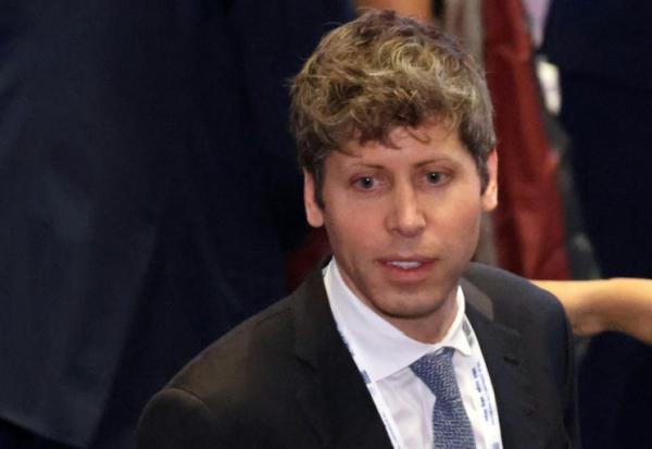 Sam Altman, patron d'OpenAI, lors du Sommet sur l'impact de l'IA, le 19 février 2026 à New Delhi, en Inde