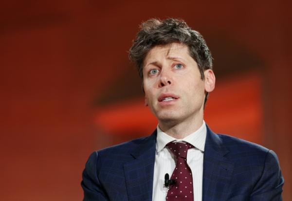 Sam Altman, patron du géant de l'intelligence artificielle OpenAI, à Washington, le 11 mars 2026