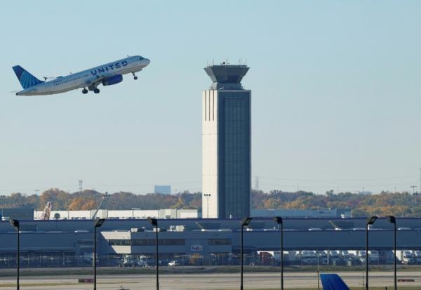 L'aéroport de Chicago O'Hare le 7 novembre 2025