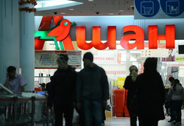 Dans un hypermarché Auchan à Moscou, le 22 octobre 2012