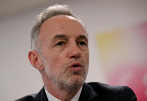 Le nouveau maire PS de Paris, Emmanuel Grégoire, le 1er avril 2026 à Paris