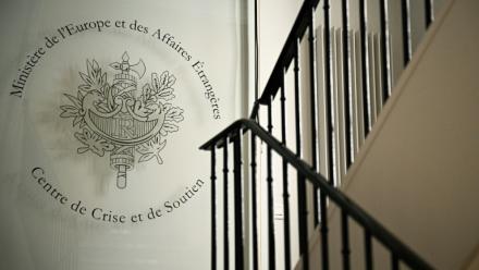 Dans les locaux du ministère des Affaires étrangères, au quai d'Orsay, à Paris, le 19 juin 2025