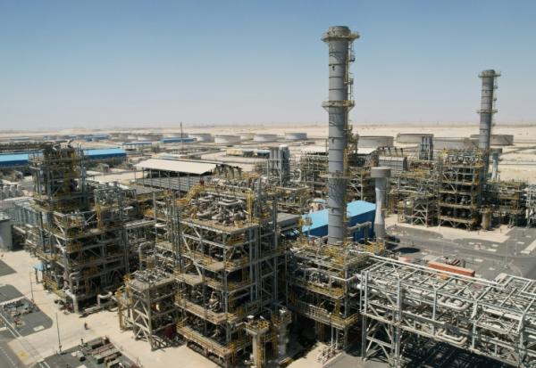 Photo non datée, diffusée par la raffinerie de pétrole d'Al-Zour, le 29 mai 2024, montrant ses installations à Al-Zour, au sud de Koweït City