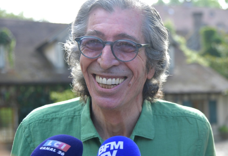 Patrick Balkany, le 5 août 2022 à Giverny