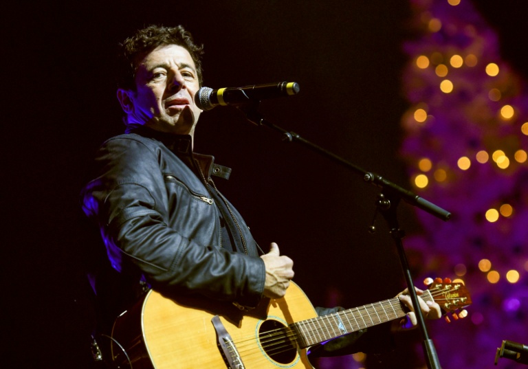 Le chanteur Patrick Bruel lors d'un concert à Valenciennes le 20 décembre 2019