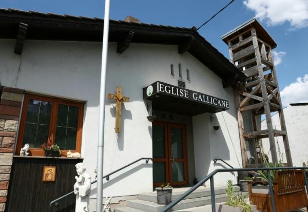 L'église gallicane de Lingolsheim, dont Raphaël S. était "évêque", le 23 mai 2025 dans le Bas-Rhin