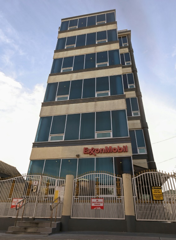 Les locaux de ExxonMobil à Georgetown, au Guyana, le 29 août 2025 