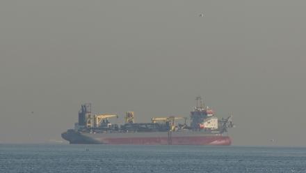 Un pétrolier au large de Dubai, le 1er mars 2026