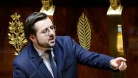 Le député socialiste Philippe Brun à Paris le 21 octobre 2024