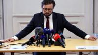 Le député socialiste Philippe Brun s'exprime lors d'une conférence de presse à l'Assemblée nationale le 16 septembre 2026 à Paris 