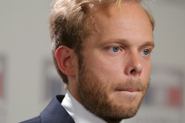 Le député UDR Charles Alloncle le 5 mai 2026 à l'Assemblée nationale à Paris