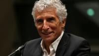 Nagui lors d'une audition de la Commission parlementaire d'enquête sur la neutralité, le fonctionnement et le financement du service public de radiodiffusion à l'Assemblée nationale le 1er avril 2026