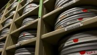 Des bobines de films dans la chambre forte de films nitrate du Centre national de conservation audiovisuelle de la Bibliothèque du Congrès à Culpeper, en Virginie, le 2 avril 2026