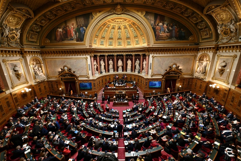 Le Sénat, le 2 avril 2024 à Paris