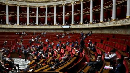 L'Assemblée nationale, le 28 janvier 2026 à Paris