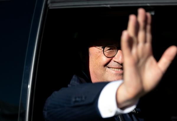 L'ancien président François Hollande à Saint-Malo le 28 octobre 2026